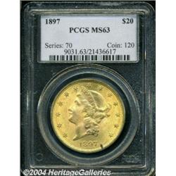1897 $20 MS63 PCGS.