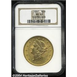 1897 $20 MS63 NGC.