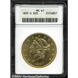 1897-S $20 MS61 ANACS.