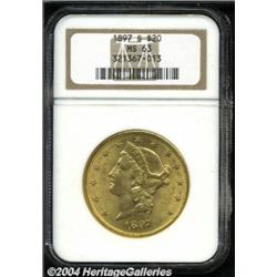 1897-S $20 MS63 NGC.