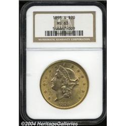 1898-S $20 MS63 NGC.