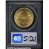 Image 2 : 1898-S $20 MS64 PCGS.