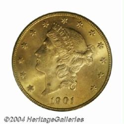 1901-S $20 MS63 PCGS.