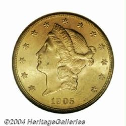 1905-S $20 MS64 NGC.