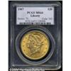 Image 1 : 1907 $20 MS64 PCGS.