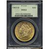 Image 1 : 1907-D $20 MS62 PCGS.
