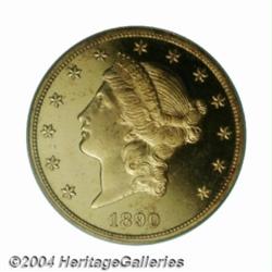 1890 $20 PR64 Deep Cameo PCGS.