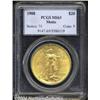 Image 1 : 1908 $20 Motto MS63 PCGS.
