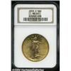 Image 3 : 1908-S $20 MS65 NGC.