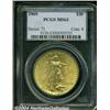 Image 3 : 1909 $20 MS63 PCGS.