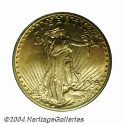 1909-D $20 MS65 PCGS.