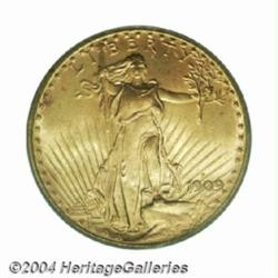 1909-S $20 MS65 PCGS.