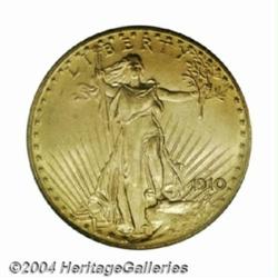 1910-D $20 MS65 PCGS.