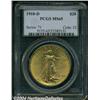 Image 3 : 1910-D $20 MS65 PCGS.