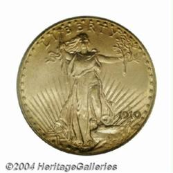 1910-D $20 MS65 PCGS.