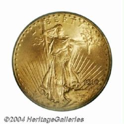 1910-D $20 MS65 PCGS.