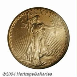 1911-D $20 MS66 NGC.