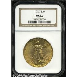 1912 $20 MS62 NGC.