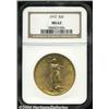 Image 1 : 1912 $20 MS62 NGC.