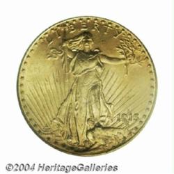 1913-S $20 MS64 PCGS.