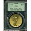 Image 1 : 1914-D $20 MS64 PCGS.