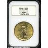 Image 1 : 1915-S $20 MS63 NGC.