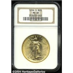 1916-S $20 MS65 NGC.