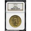 Image 1 : 1920 $20 MS62 NGC.