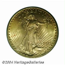 1922-S $20 MS65 PCGS.