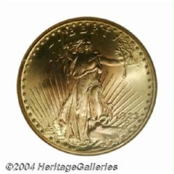 1923-D $20 MS66 NGC.