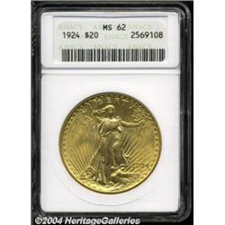 1924 $20 MS62 ANACS.