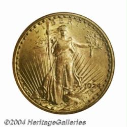 1924-S $20 MS64 NGC.