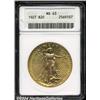Image 1 : 1927 $20 MS63 ANACS.