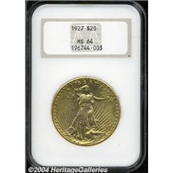 1927 $20 MS64 NGC.