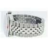 Image 3 : Rolex Mens Stainless Steel 1.00ctw Ruby and Diamond Datejust Wristwatch