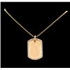 Image 1 : 14KT Rose Gold 2.50ctw Pendant with Chain