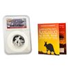 Image 1 : 2010P $1 Australia Kangaroo High Relief Silver Coin NGC PF70 Ultra Cameo