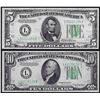 Image 1 : Lot of 1934A $5 & 1934A $10 Federal Reserve Notes