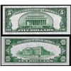 Image 2 : Lot of 1934A $5 & 1934A $10 Federal Reserve Notes