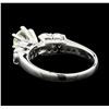 Image 3 : 18KT White Gold 1.51ctw Diamond Ring