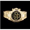 Image 2 : 18KT Yellow Gold Rolex Daytona with Black Dial