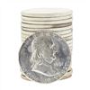 Roll of (20) 1961 Brilliant Uncirculated Franklin Half Dollar Coins