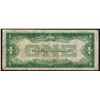 Image 2 : 1928 $1 Silver Certificate Funnyback STAR Note