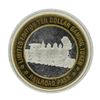 Image 1 : .999 Silver Railroad Pass Casino Henderson, Nevada $10 Limited Edition Gaming To