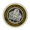 Image 2 : .999 Silver Gambler Hotel & Casino Reno, NV $10 Limited Edition Casino Gaming To