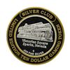 Image 2 : .999 Silver Silver Club Casino Sparks, NV $10 Limited Edition Casino Gaming Toke