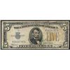 Image 1 : 1934A $5 North Africa Silver Certificate WWII Emergency Note