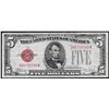 Image 1 : 1928E $5 Legal Tender Red Seal Note