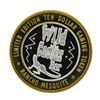Image 1 : .999 Silver Rancho Mesquite Casino Mesquite, Nevada $10 Limited Edition Gaming T