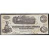 Image 1 : 1862 $100 The Confederate States of America Note